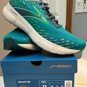 Mens Brand New Brooks Glycerin 20 Size 12 Medium (Retail $160)